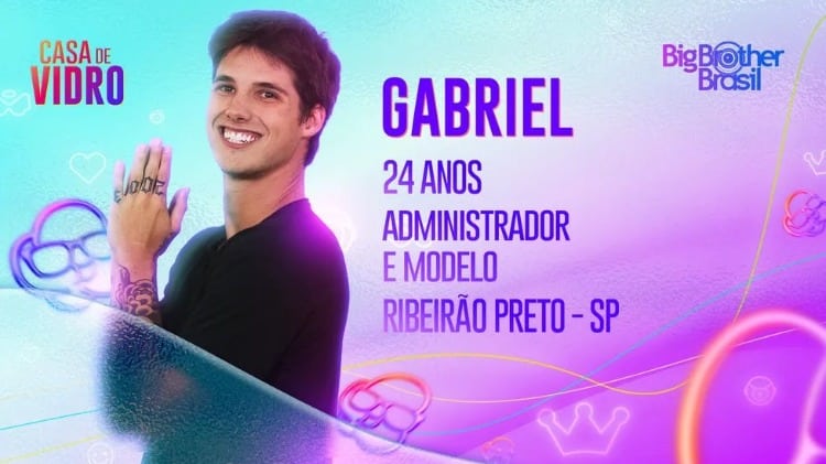 Participantes do BBB23 - Gabriel